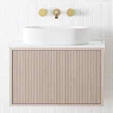 Clifton Ensuite 600mm Wall Hung Single Vanity